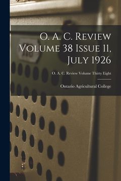 portada O. A. C. Review Volume 38 Issue 11, July 1926