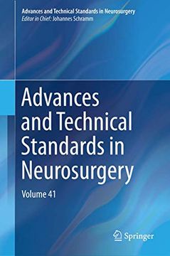 portada Advances and Technical Standards in Neurosurgery, Volume 41 (en Inglés)