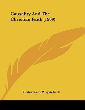 portada causality and the christian faith (1909) (en Inglés)