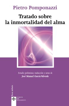 portada Tratado Sobre la Inmortalidad del Alma (in Spanish)