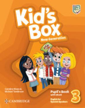 portada Kid s box new Generation Level 3 Pupil s Book With Ebook English for Spanish Speakers (en Inglés)