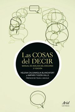 portada Las Cosas del Decir (in Spanish)