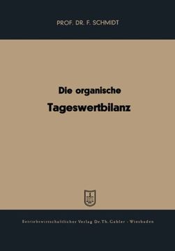 portada Die organische Tageswertbilanz (German Edition)