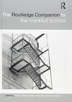 portada The Routledge Companion to the Frankfurt School