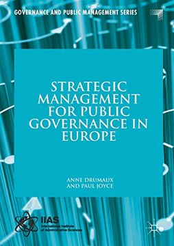 portada Strategic Management for Public Governance in Europe Governance and Public Management (en Inglés)