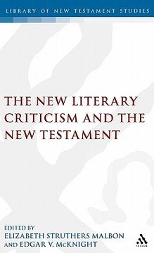 portada new literary criticism and the new testament (en Inglés)
