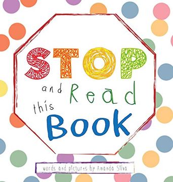 portada "Stop and Read This Book": Interactive Sensory Book for Kids (en Inglés)