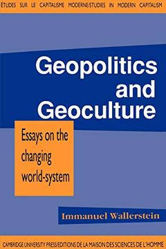 portada Geopolitics and Geoculture Paperback: Essays on the Changing World-System (Studies in Modern Capitalism) (en Inglés)