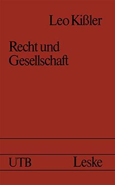 portada Recht und Gesellschaft: Einführung in die Rechtssoziologie (en Alemán)