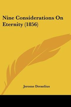 portada nine considerations on eternity (1856) (in English)