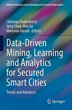 portada Data-Driven Mining, Learning and Analytics for Secured Smart Cities (in English)