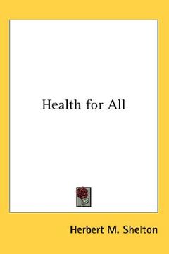 portada health for all (en Inglés)