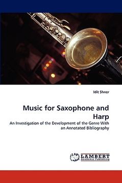 portada music for saxophone and harp (en Inglés)