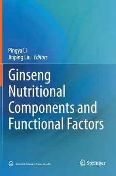 portada Ginseng Nutritional Components and Functional Factors (en Inglés)