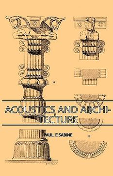 portada acoustics and architecture (en Inglés)