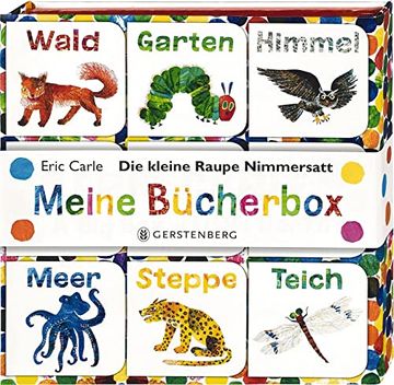 portada Die Kleine Raupe Nimmersatt - Meine Bücherbox (en Alemán)