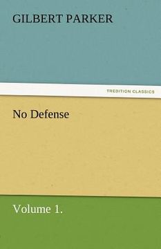 portada no defense, volume 1. (en Inglés)