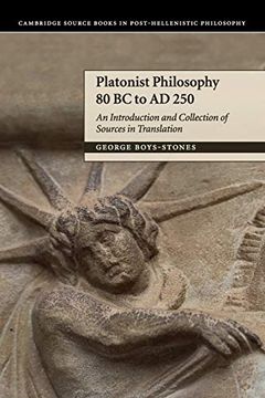portada Platonist Philosophy 80 bc to ad 250 