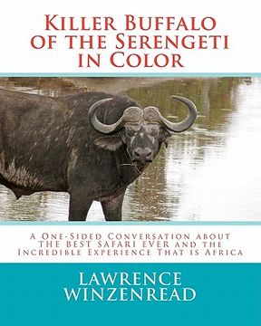 portada killer buffalo of the serengeti in color (in English)