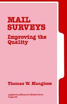 portada mail surveys: improving the quality (in English)