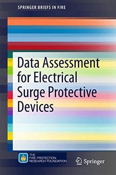 portada Data Assessment for Electrical Surge Protective Devices (Springerbriefs in Fire) (in English)