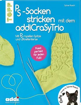 portada Ps-Socken mit dem Addicrasytrio Stricken (Kreativ. Kompakt. ) (en Alemán)