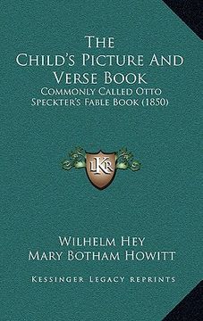 portada the child's picture and verse book: commonly called otto speckter's fable book (1850)