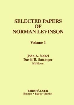 portada the selected papers of norman levinson (en Inglés)