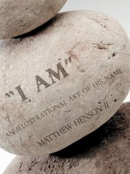 portada "i am": an illustrational art of his name (in English)
