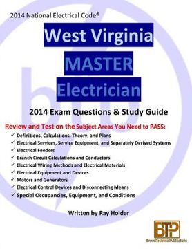 portada West Virginia 2014 Master Electrician Study Guide (in English)