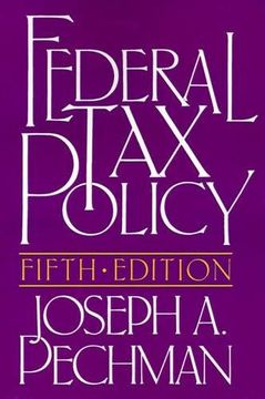 portada Federal tax Policy (en Inglés)