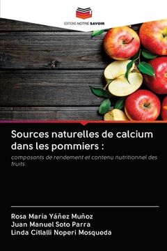 portada Sources naturelles de calcium dans les pommiers