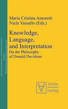 portada Knowledge, Language, and Interpretation: On the Philosophy of Donald Davidson (Epistemische Studien) (Epistemische Studien 