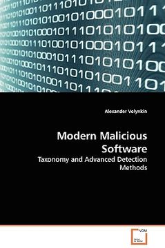 portada modern malicious software (en Inglés)