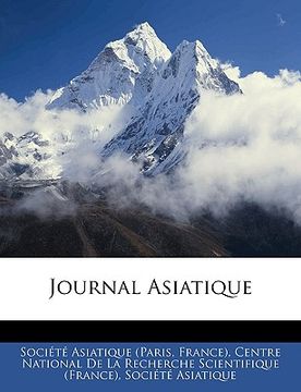 portada Journal Asiatique (en Francés)