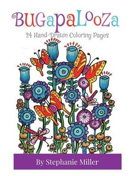portada Bugapalooza: 24 Coloring Pages (en Inglés)