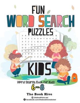 portada Fun Word Search Puzzles Kids: Word Search Books for Kids 6-8