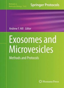 portada Exosomes And Microvesicles: Methods And Protocols (methods In Molecular Biology) (en Inglés)