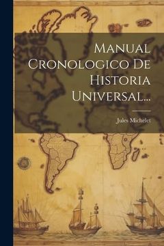 portada Manual Cronologico de Historia Universal. (in Spanish)