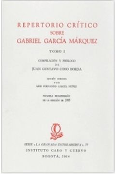 portada Repertorio crítico sobre Gabriel García Márquez: Tomo I (in Spanish)