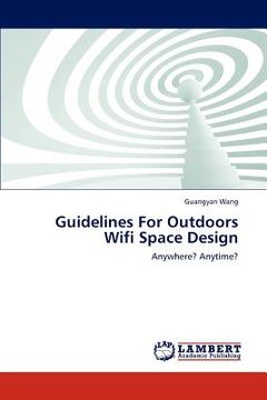 portada guidelines for outdoors wifi space design (en Inglés)