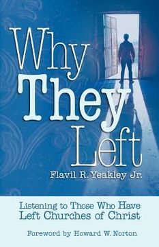 portada why they left: listening to those who have left churches of christ