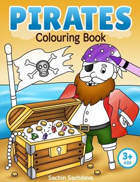 portada Pirates Colouring Book: Coloring Book for Kids and Preschoolers (Ages 3-5)