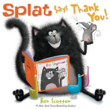 portada splat says thank you! (en Inglés)
