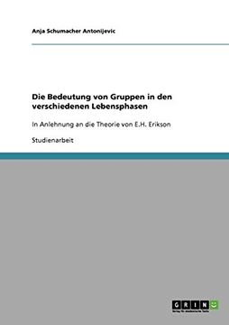portada Die Bedeutung von Gruppen in den verschiedenen Lebensphasen (German Edition)