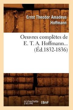 portada Oeuvres Complètes de E. T. A. Hoffmann (Éd.1832-1836) (in French)