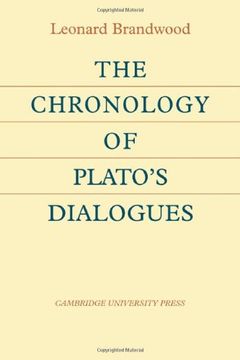 portada The Chronology of Plato's Dialogues (en Inglés)
