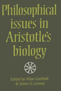portada Philosophical Issues in Aristotle's Biology Paperback (en Inglés)