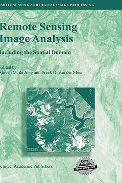 portada remote sensing image analysis: including the spatial domain (en Inglés)