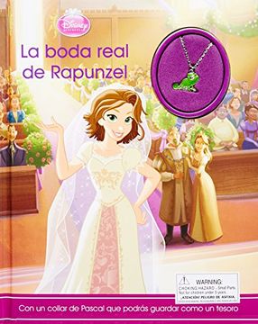 portada Disney La Boda Real de Rapunzel (Disney Charm)